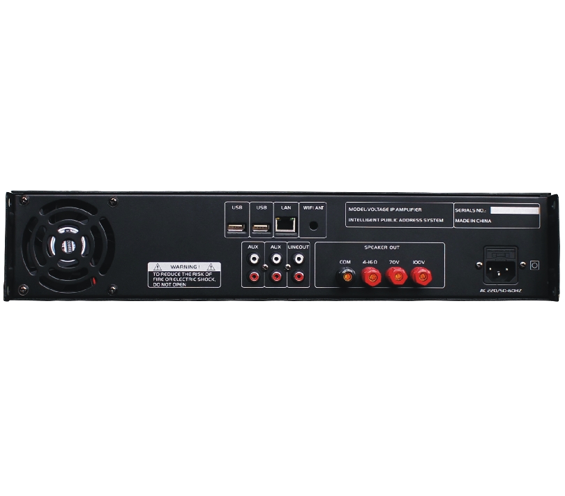 IP數字網絡定壓功放 OBT-NP6350
